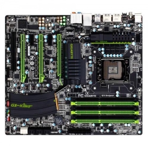 GigaByte GA-X58A-G1.SNIPER Socket 1366, iX58, 6*DDR3, 3*PCI-E, SATA + RAID, SATA 6Gb/s + RAID, eSATA, Creative CA20K2 8ch, GLAN, USB3.0, ATX