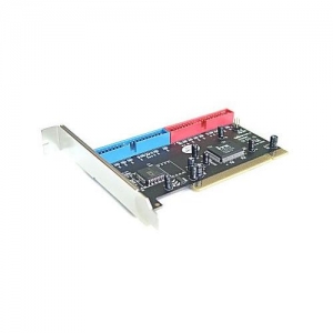 ST-Lab A142 PCI ATA 133 IDE Card W/Raid 0, 1, 0+1 (Silicon Image, 2 UATA/133 cables)