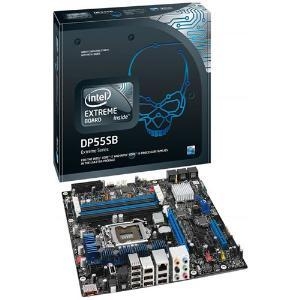 INTEL DP55SB Socket1156, iP55, 4*DDR3, 2*PCI-E, SATA+RAID, eSATA, ALC889 10ch, GLAN, BT, 1394, mATX, RTL