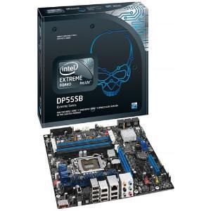 INTEL DP55SB Socket1156, iP55, 4*DDR3, 2*PCI-E, SATA+RAID, eSATA, ALC889 10ch, GLAN, BT, 1394, mATX, RTL