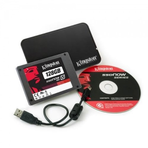 2.5" 128Gb Kingston SSDNow V 100 Series (SV100-S2N/128G) SATA, MLC Chip