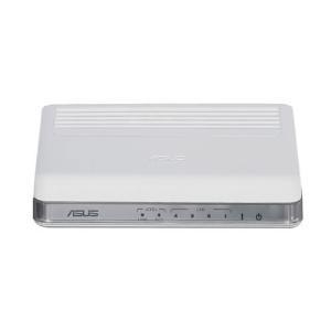 ASUS AM604, 4xLAN, 1 ADSL 2+ порт (сплиттер  в комплекте)