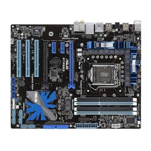 ASUS P7P55D Socket 1156, iP55, 4*DDR3, 2*PCI-E, ATA, SATA+RAID, eSATA, VT1828S 8ch, GLAN, 2*1394, ATX