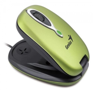 Genius Navigator 380 (3 кнопки) со Skype телефоном (7кнопок), оптическая, 1200 dpi, mini, USB, Green