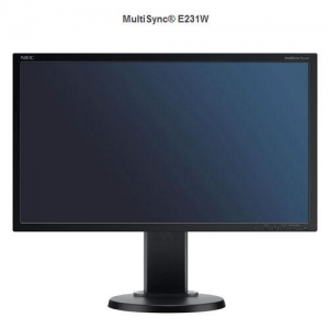 NEC E231W-bk  23" / 1920x1080 (LED) / 5ms / D-SUB + DVI-D + DP / Black