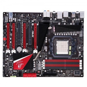 ASUS CROSSHAIR IV FORMULA Socket AM3, AMD 890FX, 4*DDR3, 4*PCI-E, SATA 6.0 Gb/s + RAID, eSATA, SupremeFX X-Fi 8ch, GLAN, 2*1394, 2*USB3.0, ATX