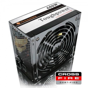 Блок питания Thermaltake W0103RU/RE ToughPower 600W, Black, Active PFC, SLI, Cross-Fire, and Dual Core CPU ready