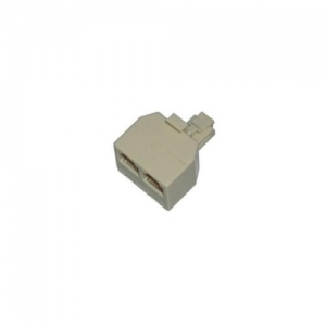 Переходник-разветвитель VCOM 8P8C Plug -> 2-8P8C Jack  (VTE7714) RJ-45