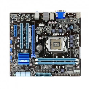 ASUS P7H55-M LX Socket 1156, iH55, 2*DDR3, PCI-E, SATA, VT1708S 8ch, GLAN, D-SUB+DVI  (Integrated In Clarkdale Processor), mATX