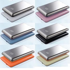 500Gb 3Q Glaze Shiny Portable HDD External 2.5" (3QHDD-U245H-HB500), USB2.0, Black