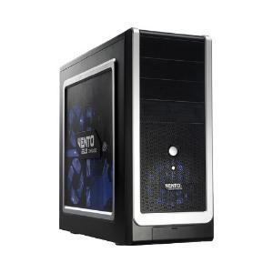 ASUS TA-M11 БЕЗ БП, Midi Tower, Black/Silver/Black, ATX, Window, 2*12cm NEON FAN, 2*USB+2*Audio +1394