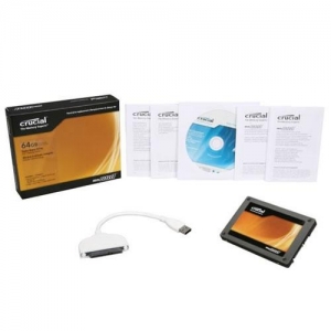 2.5"  64Gb Crucial C300 (CTFDDAC064MAG-1G1CCA) SATA, with Data Transfer Kit, MLC