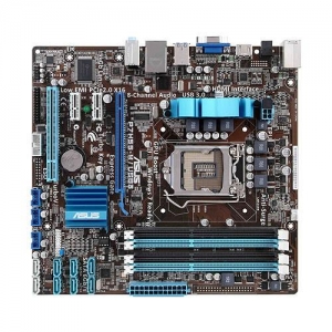 ASUS P7H55-M/USB3 Socket 1156, iH55, 4*DDR3, PCI-E, SATA, SATA 6.0 Gb/s, ALC887 8ch, GLAN, 2*USB3.0, VGA+HDMI (Integrated In Clarkdale Processor),  mATX