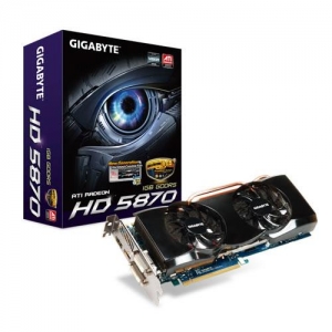 [ATi  HD 5870] 1Gb DDR5 / Gigabyte  GV-R587OC-1GD