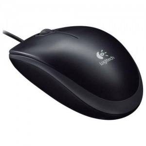 Logitech Optical USB Mouse B110 (910-001246) Black