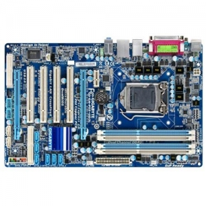 GigaByte GA-P55-UD3L  Socket 1156, iH55, 4*DDR3, 2*PCI-E, ATA, SATA+RAID, FDD, ALC888 8ch, GLAN, ATX