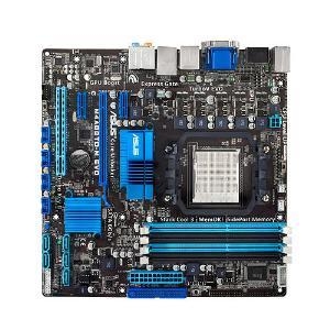 ASUS M4A88T EVO/USB3 Socket AM3, AMD 880G, 4*DDR3, SVGA + PCI-E, SATA 6.0 Gb/s +RAID, eSATA, ALC 892 8ch, GLAN, 2*1394, 2*USB3.0, mATX