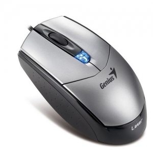 Genius NetScroll G500 Laser, USB, лазерная, регулировка веса, 2000/1600/800dpi, Black