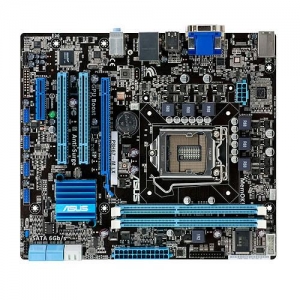 ASUS P8H67-M LX  Socket 1155,  iH67, 2*DDR3, PCI-E, SATA+RAID, SATA 6.0 Gb/s, ALC887 8ch, GLAN,  D-SUB + DVI-D (Integrated In Processor), mATX  OEM