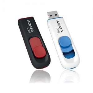 4Gb A-Data (C008) Classic USB2.0, Black-Red, Retail