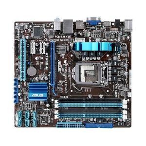 ASUS P7H55-M/SI Socket 1156, iH55, 4*DDR3, PCI-E, ATA, SATA, ALC887 8ch, GLAN, D-SUB+HDMI (Integrated In Clarkdale Processor), mATX (Белая коробка)