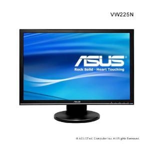 ASUS VW225N  22" / 1680x1050  / 5ms / D-SUB + DVI / Black