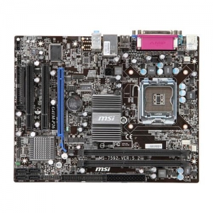 MSI G41M-P26 Socket 775, iG41, 2*DDR3, SVGA+PCI-E, ATA, SATA, VIA VT1708S 8ch, LAN, mATX