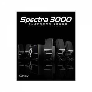 SonicGear Spectra 3000  5.1, 28 Вт, серый металлик
