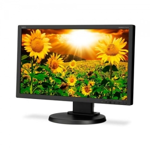 NEC E201W-bk  20" / 1600x900 / 5ms / D-SUB + DVI-D + DP / HAS + PIVOT / Black