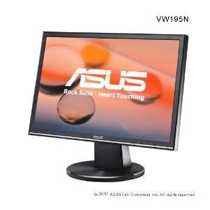 ASUS VW195N 19" LCD, 5ms , 300cd/m2, 2000:1, D-Sub, DVI (Black)