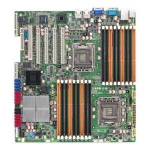 ASUS Z8PE-D18 Dual Socket1366, i5520, 18xDDR3, Aspeed AST2050 8MB, PCI-E, COM, SATAII RAID, 2*GLAN, ATX
