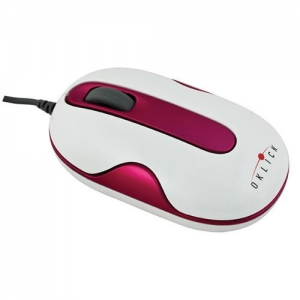 Oklick 505S Optical (800dpi), pink-white, USB