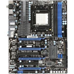 MSI 790FX-GD70 Socket AM3, AMD 790FX, 4*DDR3, 4*PCI-E,ATA,SATA+RAID,ALC889A 8ch, 2*GLAN,1394,ATX