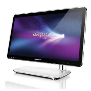 Lenovo IdeaCentre A310 / 21.5"  HD / P6100 / 2048 / 250 / WiFi / BT / CAM / W/less KB+ Mouse / W7 HP / White (57-125455)