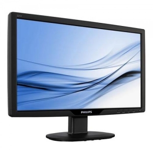 Philips V-line 221V2AB/00  21.5" / 1920x1080 / 5 ms / D-SUB + DVI-D / Spks / Черный Текстура