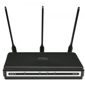 D-LINK DAP-2553 802.11b/g/n, 1xLAN 10/100Mbps, до 300Mbps, PoE