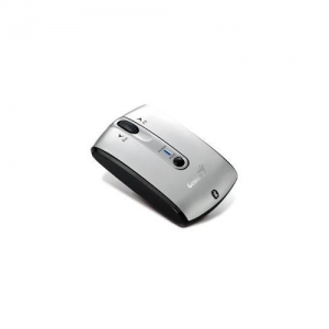 Genius Traveler 915 BT Laser для презентаций, Bluetooth, 1600dpi, 4 кнопки, 4d-scroll, silver