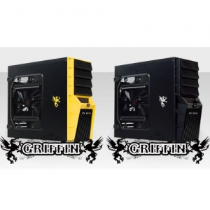 InWin EC-031 Griffin ATX 450W (black-yellow) (6034920)