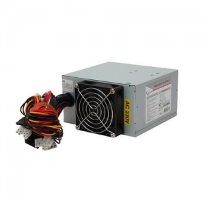 Блок питания Gembird 450W, ATX 2.2, CE, low noise, dual fan, 20+4+4+6 pin, 3 SATA (CCC-PSU5Х)