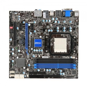 MSI 880GMA-E45 Socket AM3, AMD 880G, 4*DDR3, PCI-E V2.0, ATA, SATAIII, 6ch, GLAN, mATX