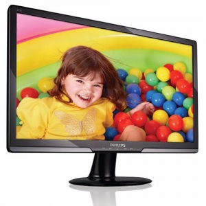 Philips E-line 243E2SB/00  23.6" / 1920x1080 / 5ms / D-SUB + DVI-D / Черный глянцевый