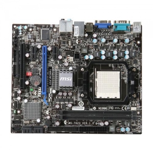 MSI 740GM-P25 Socket AM3, AMD 740G, 2*DDR3, SVGA+PCI-E, ATA, SATA+RAID, VT1708S 8ch, GLAN, mATX