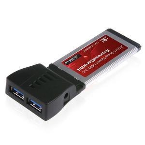 Vantec UGT-UC302CB ExpressCard to USB3.0 Adapter 2 Ports Retail