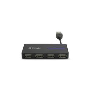 D-LINK DUB-104 USB карманный концентратор 4хUSB2.0