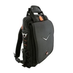 Сумка CANYON  CNR-NB3, 15"  (11.4 х 30.5 х 40.6),  Black-Orange, трансформируется в рюкзак