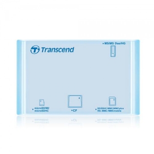 All-in-One External Transcend (TS-RDP8A)  USB2.0  Aqua