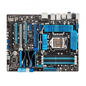 ASUS P8P67 DELUXE  Socket 1155,  iP67, 4*DDR3, 3*PCI-E, SATA+RAID, SATA 6Gb/s, eSATA, ALC892 8ch, 2*GLAN, BT, 1394, 4*USB3.0, ATX