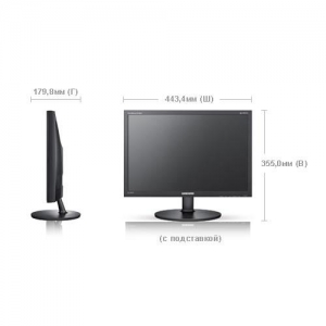 Samsung EX1920 (CLUSB)  18.5" / 1360x768 (LED) / 5ms / D-SUB + DVI-D / Black