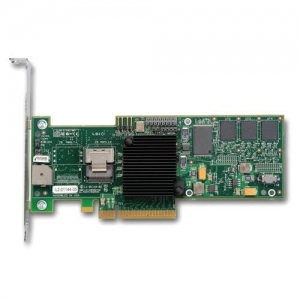 LSI Logic SAS8704EM2 KIT, PCIx, 4-port, 3Gb/s PCI Express SAS/SATA RAID Adapter (LSI00177)