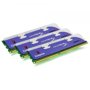 DIMM DDR3 (1600) 3Gb Kingston KHX1600C9D3K3/3GX (комплект 3 шт. по 1Gb)  Retail
